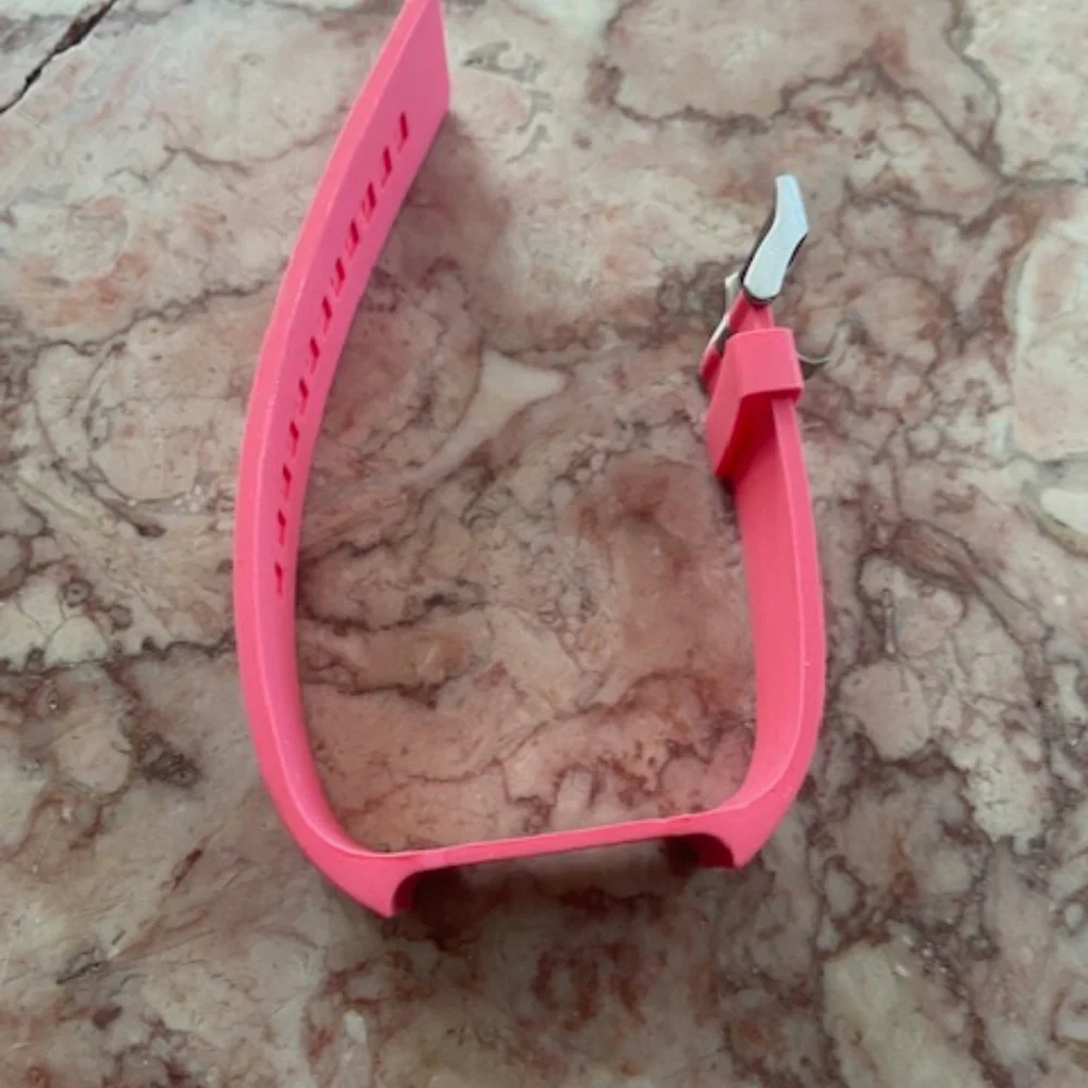 First generation Sony watch band in pink and power cord only *no watch* NEW